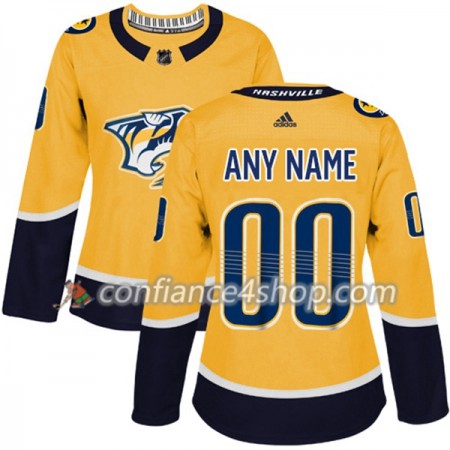 Adidas Maillot de Hockey Nashville Predators Personnaliser 2017-2018 Or Authentic - Femme Adidas Maillot de Hockey Nashville Predators Personnaliser 2017-2018 Or Authentic - Femme